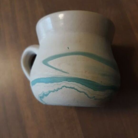 American Creations Pottery Color Swirl Cup Mug - Picture 5 of 8